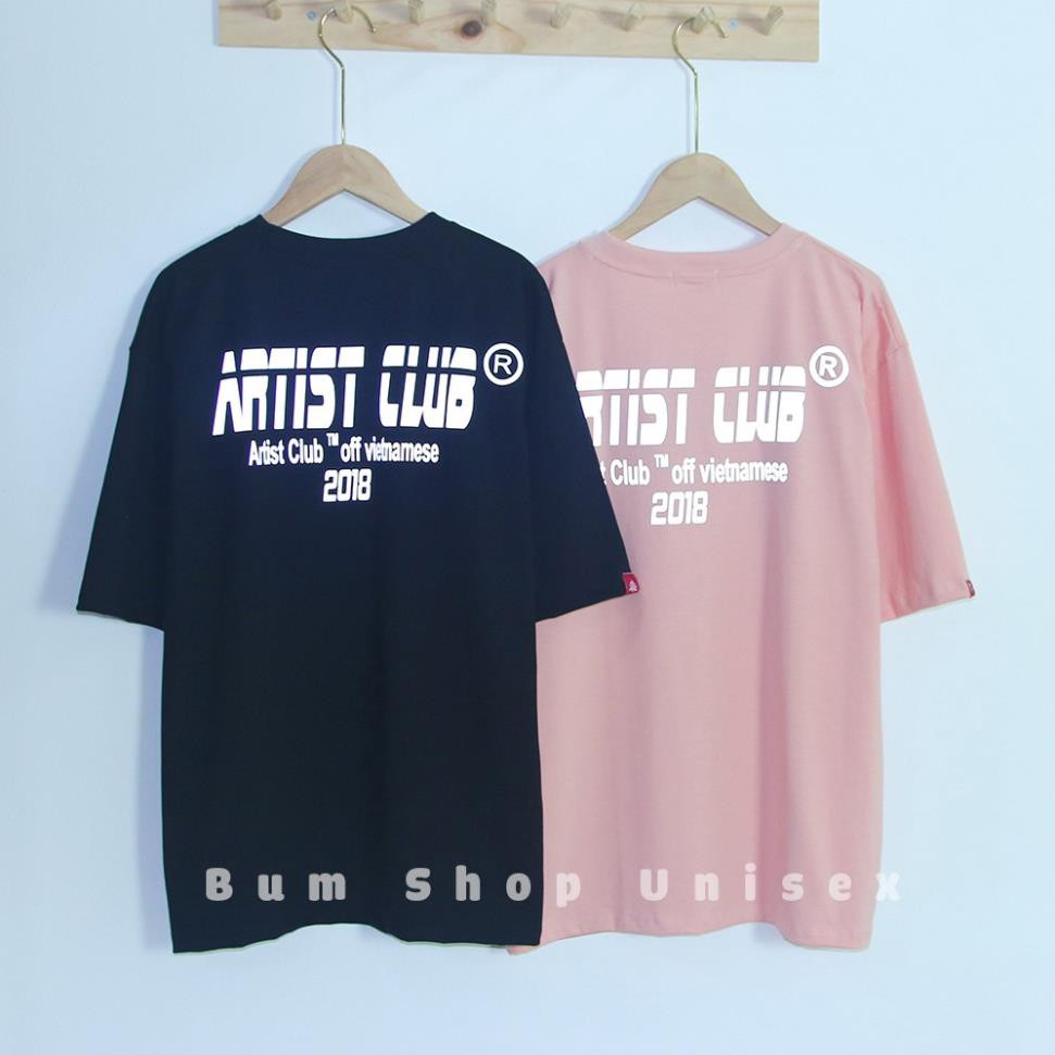 Áo Phông Tay Lửng Phản Quang Bạc Nam Nữ - TTLPQ92 Arist Club -  Chất Cotton Mềm Mát - Form Rộng Phong Cách Ulzzang ༴