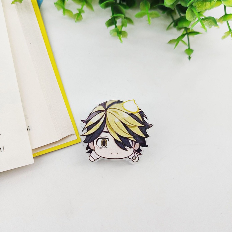 Kẹp tóc bằng acrylic họa tiết anime Tokyo Ghoul