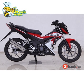 Ten rời xe sonic 150 trắng đỏ đen mới