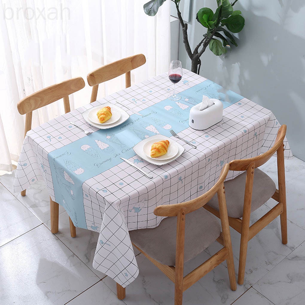Khăn Trải Bàn Bằng Pvc Chống Thấm Nước Chống Tràn Tiện Dụng