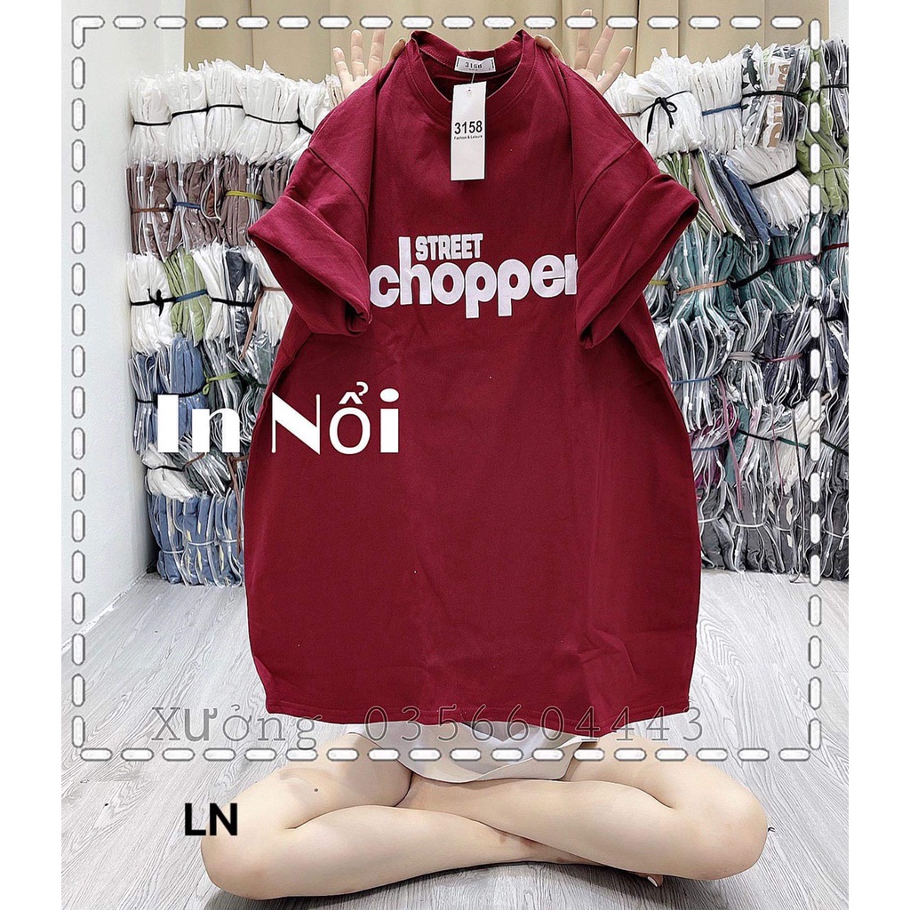 Áo phông chopper chất cotton khô L5N8