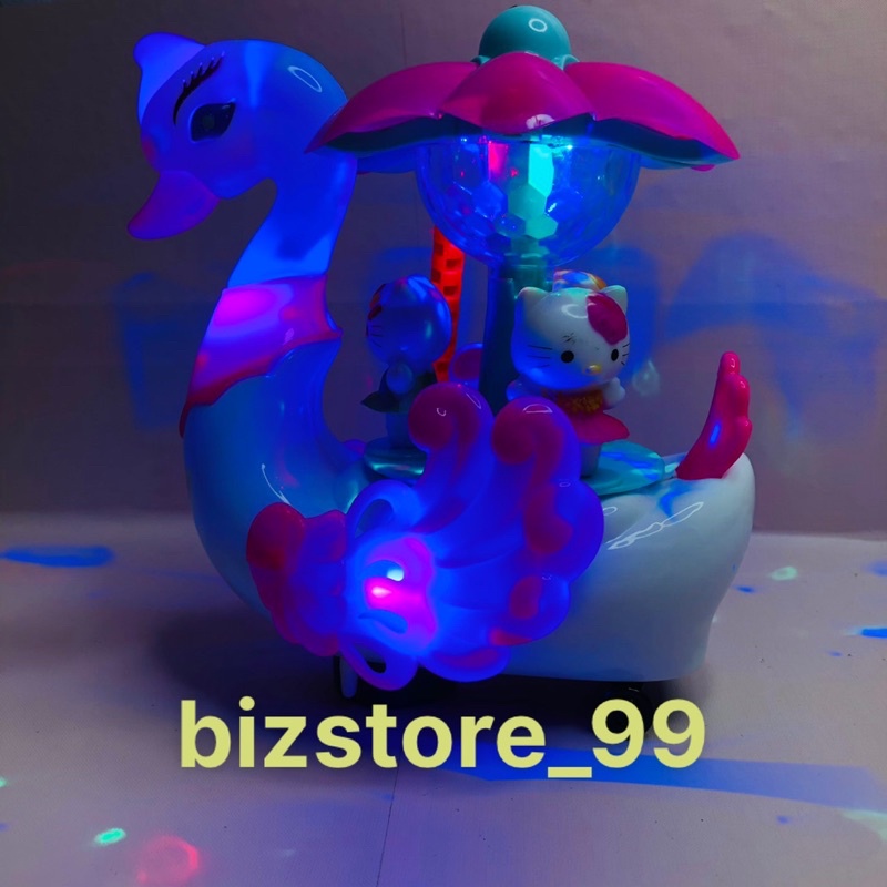 Đèn lồng trung thu cho bé thiên nga dạo phố cùng các nàng tiên cá đồ chơi trung thu phát sáng