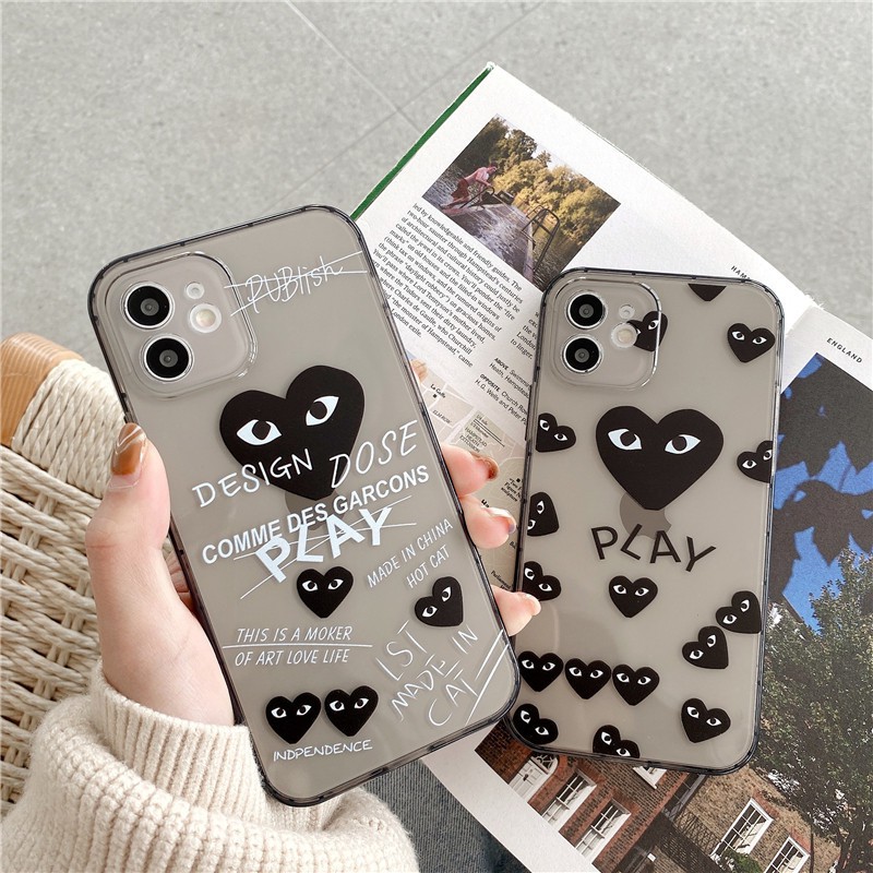 Iphone 6/6p/7/7p/8/8p/xr/x/xs max/11/11pro/11pro max/12/12pro/12pro max fasion love TPU silicon case cover