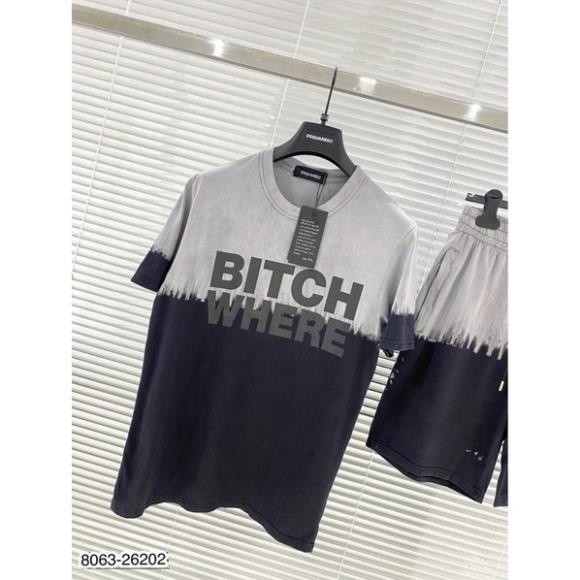 [Siêu Sale] Bộ Quần Áo Nam Loang Bitch Where Cực Hot - Quần Áo Nam Dsq Loang Siêu Đẹp