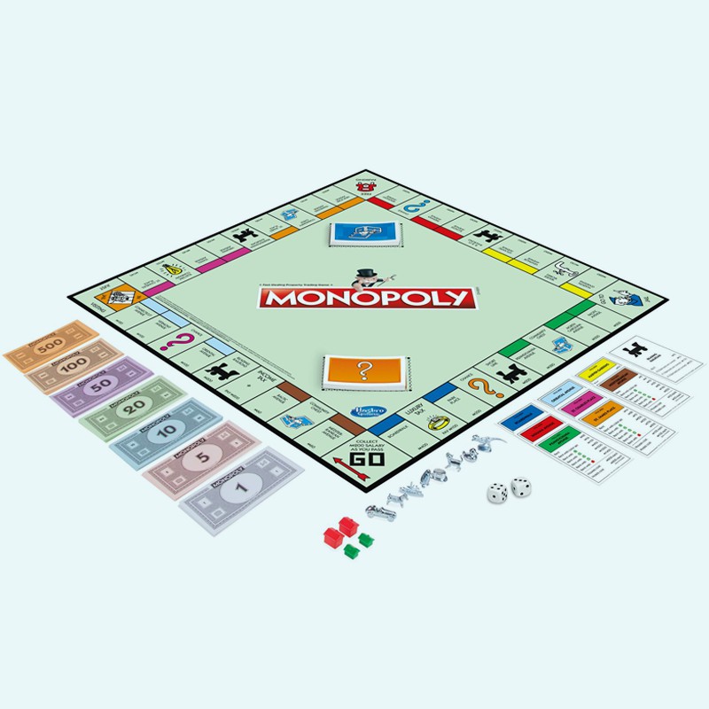 Trò Chơi Board Game Monopoly. Barcelona Nhiều Màu