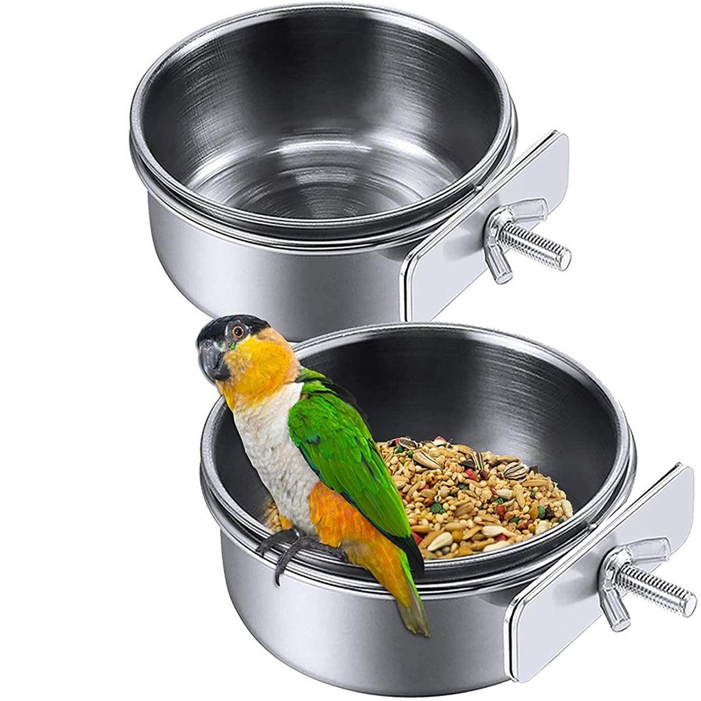 Đĩa Đựng Thức Ăn Bằng Thép Không Gỉ Cho Thú Cưng