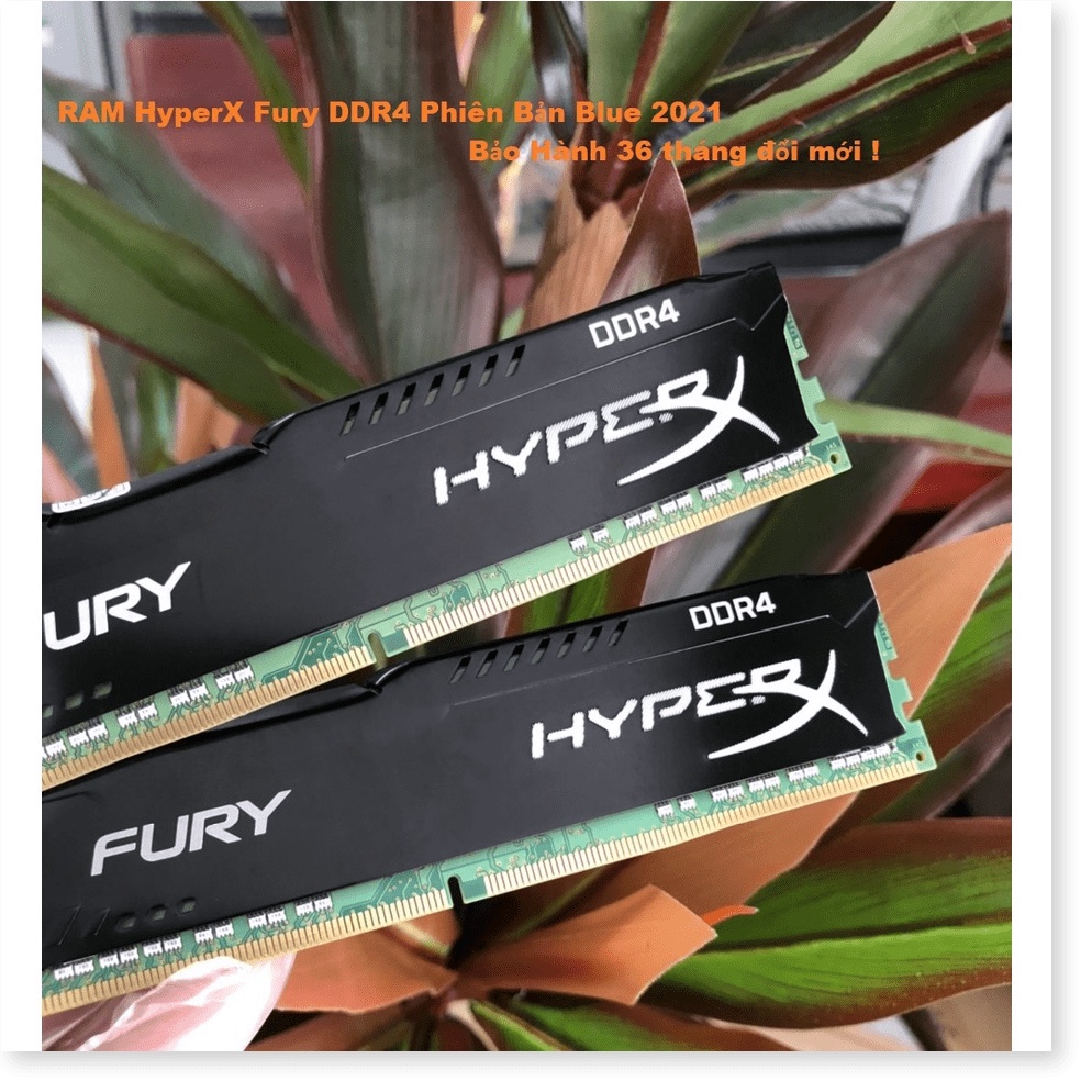 🆕 Ram Kingston HyperX Fury 8GB DDR4 3200MHz 2666MHz 2400MHz 2133MHz - Bảo hành 36 tháng