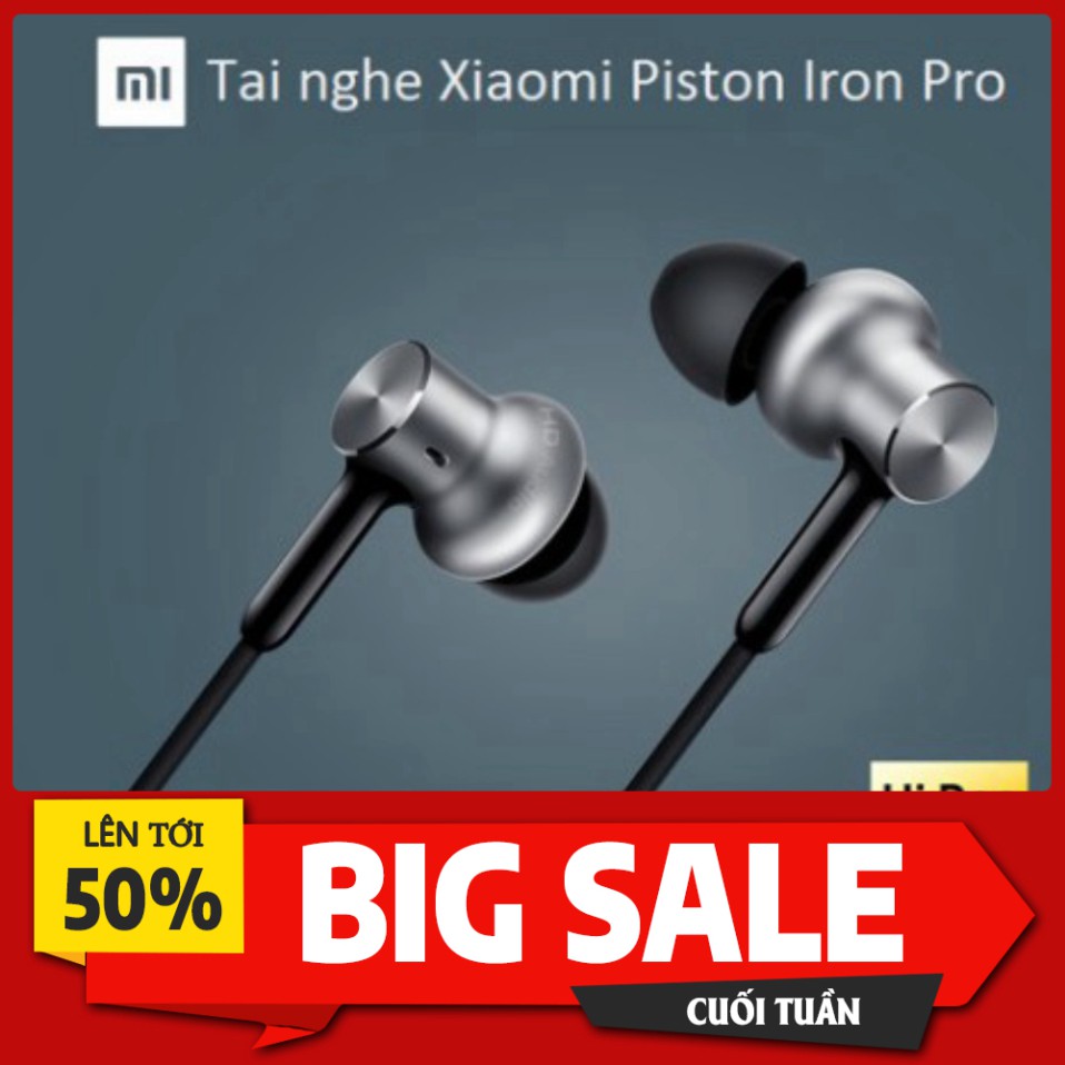 SĂN SALE ĐI AE [Flash Sale] Tai nghe Xiaomi Piston Iron Pro $$