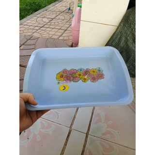 Mâm nhựa chữ nhật nhỏ 29x20.5cm