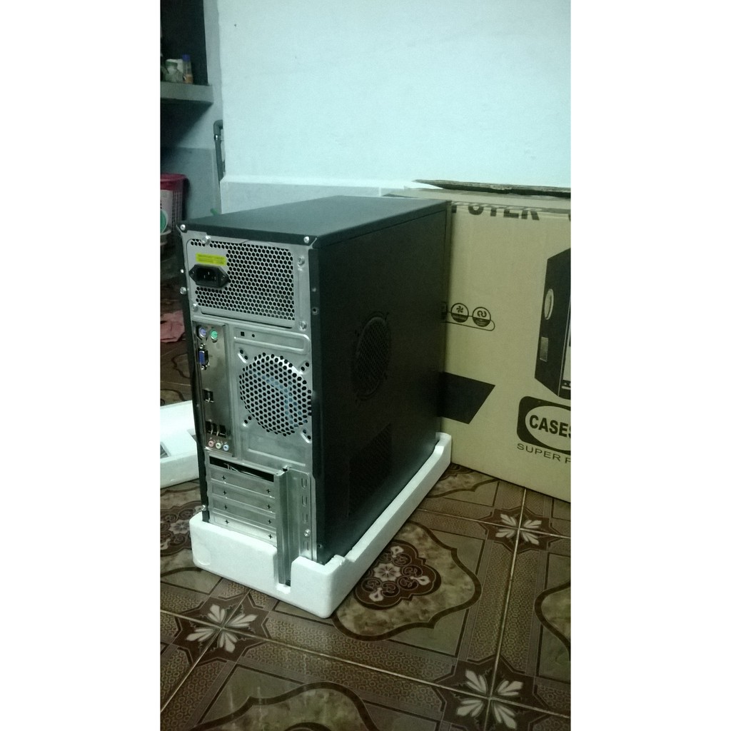 thùng pc case new full box i5-4570 ram 8GB-VGA rời GT420 2gb/ddr3-hdd 250gb 20