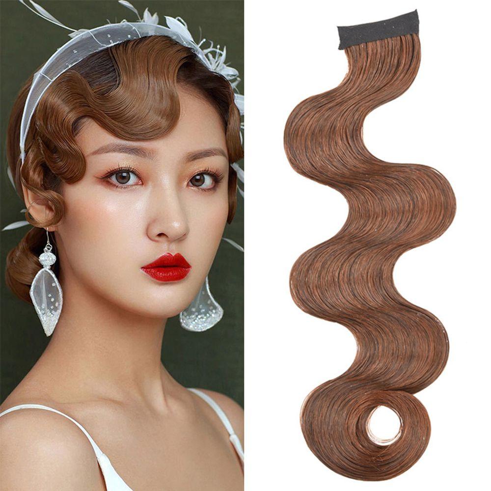 Tóc Mái Giả Nối Dài Kiểu Sườn Xám Cổ Điển Cho Nữ MXGOODS