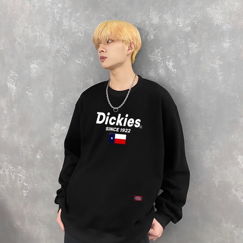 Áo sweater dickies unisex form nam nữ chất liệu cotton dày dặn
