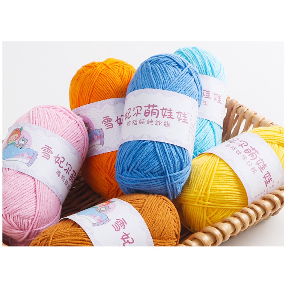 Len Baby Yarn hàng chính hãng Xuefeier (Bảng 2: 37-66)