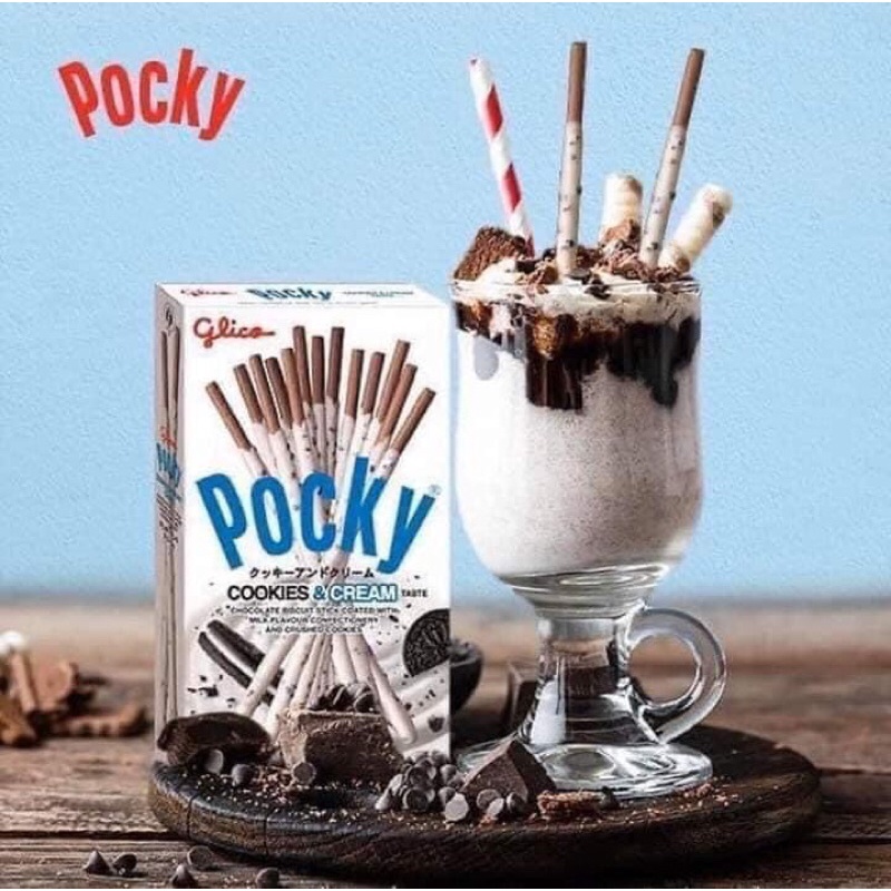 Bánh Que Pocky Nhiều Vị / Bánh Quy Phủ Socola / pocky chuối