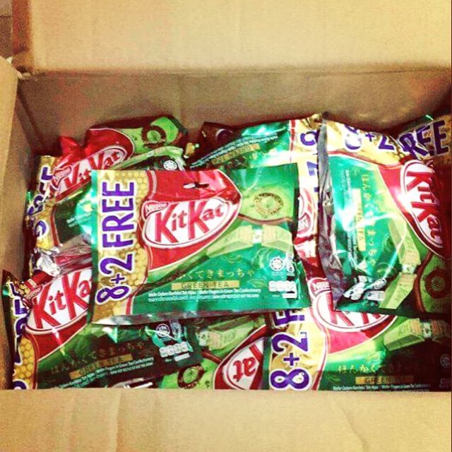Bánh kitkat trà xanh