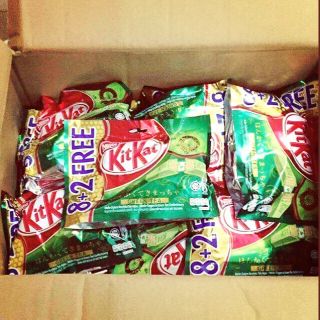 Bánh kitkat trà xanh