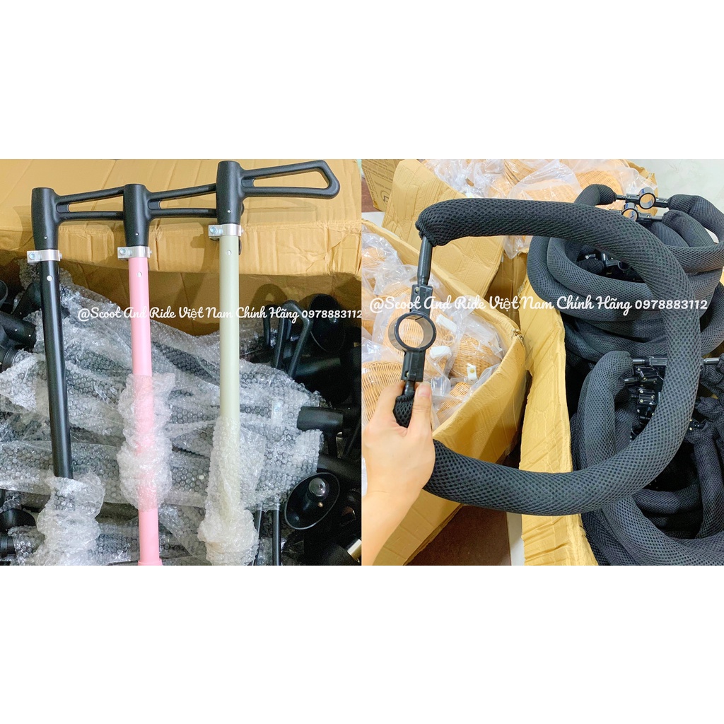 Phụ kiện Mái Che, Đai An Toàn, Tay đẩy, Giỏ Mây dành cho Scoot And Ride