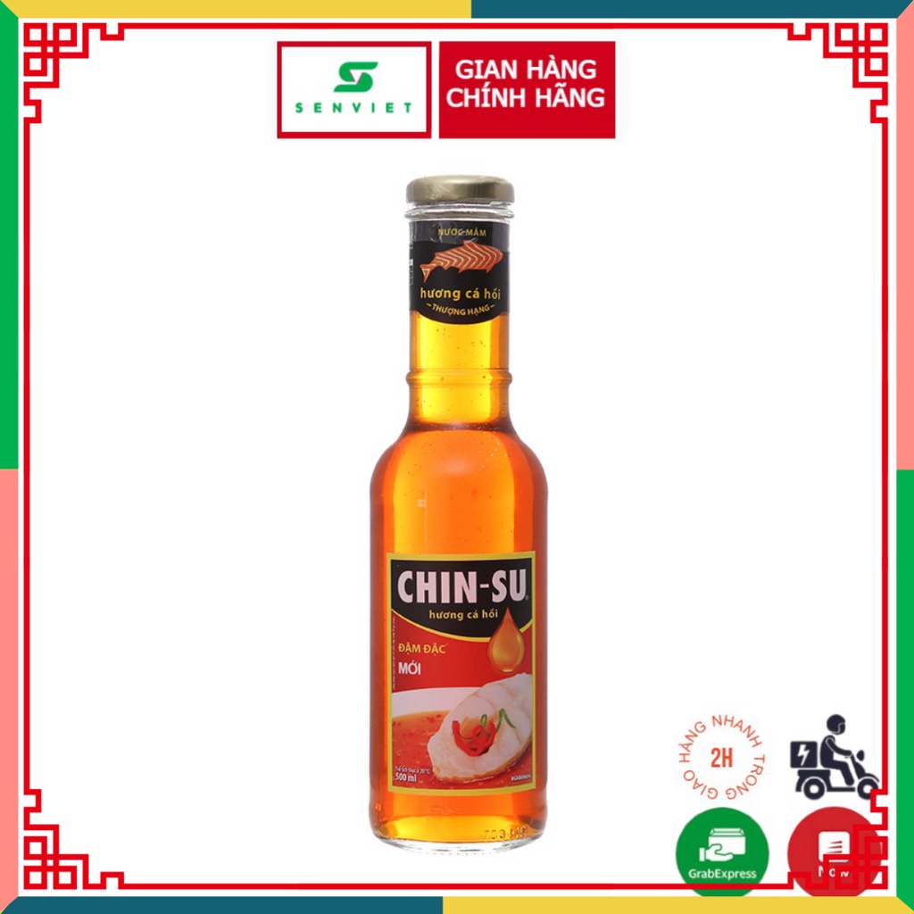 Nước mắm Chinsu cá hồi không qua pha chế chai 500ml ( Đại lý Ngọc Toản)