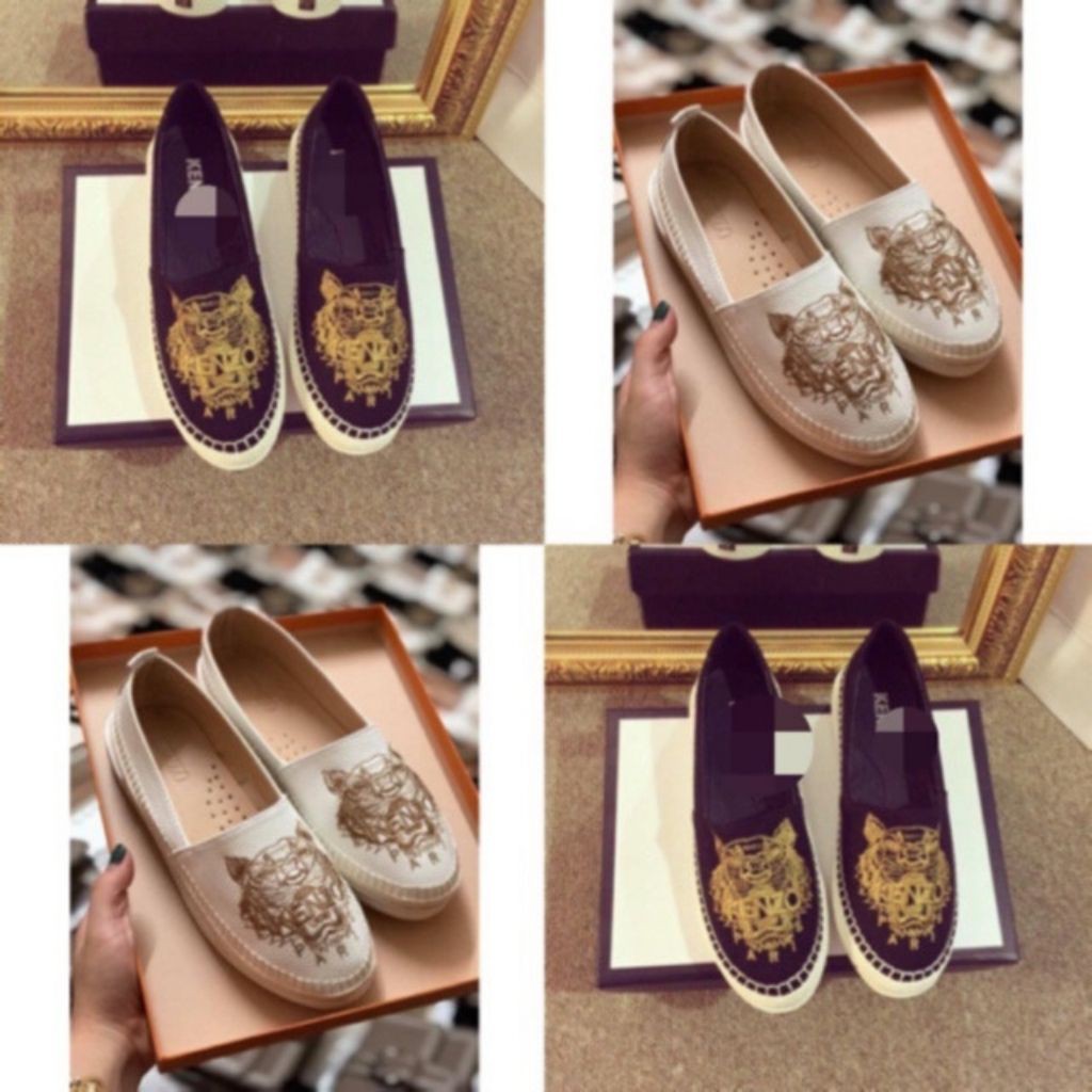 [FREESHIP - HÀNG LOẠI ĐẸP] Giày Slipon Nữ Da Mềm Thêu Họa Tiết Siêu Hót - Giày Lười Nữ - [ Ảnh Chụp Thật] | BigBuy360 - bigbuy360.vn