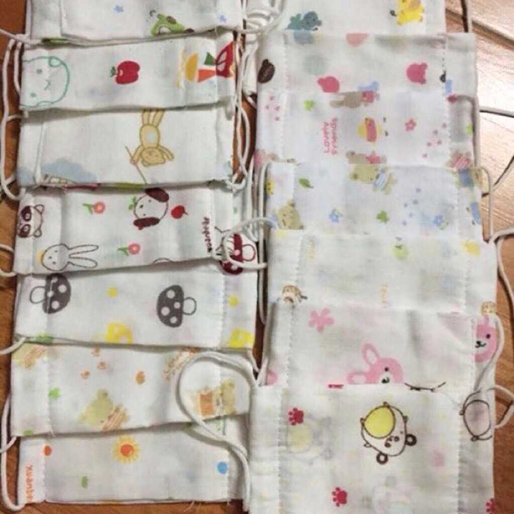 Set 5 khẩu trang xô cho bé 0-4 tuổi | BigBuy360 - bigbuy360.vn