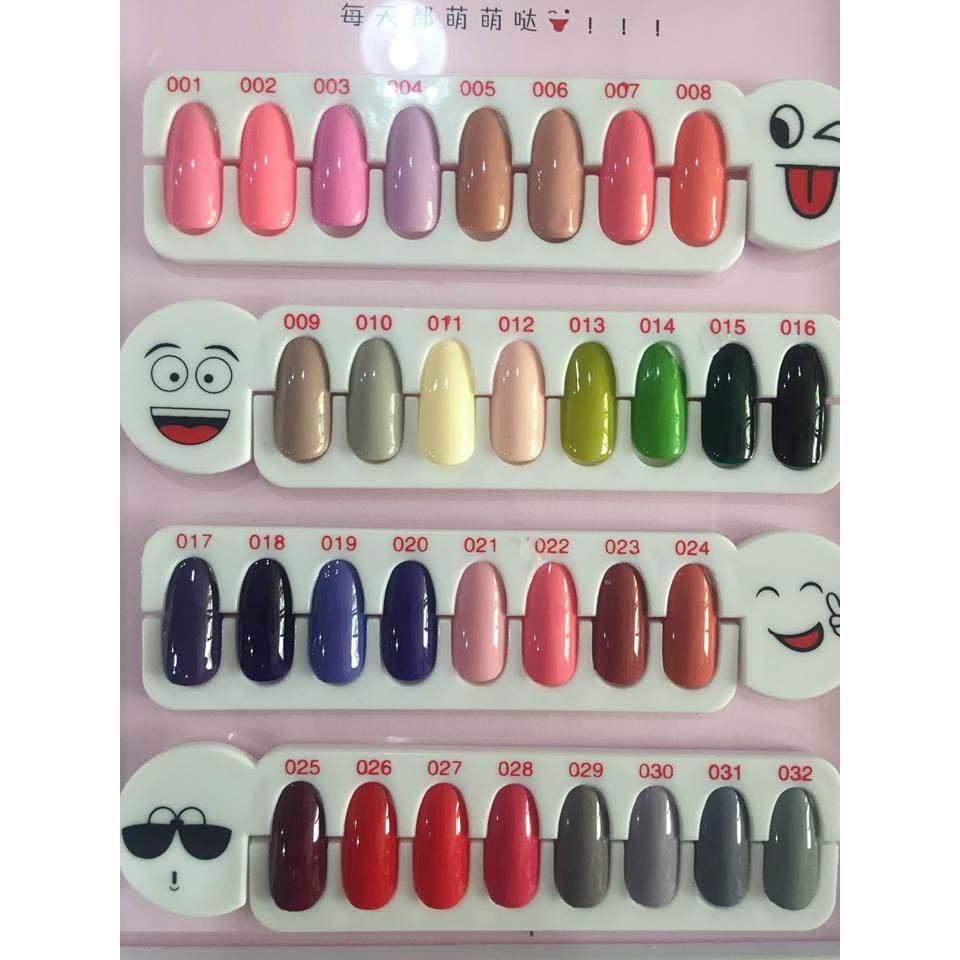 Sơn Gel Huaxi ( Mã màu 25 -50) Với nhiều Màu Đẹp, Chất Sơn Tốt. Mã màu 25 -50 - Lẻ 1 Chai