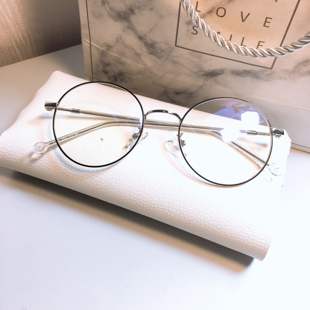 [Mã SKAMCLU7 giảm 10% cho đơn từ 0Đ] Gọng Kính Cận tròn 2626 kèm Mắt Cận Viễn Loạn | BigBuy360 - bigbuy360.vn