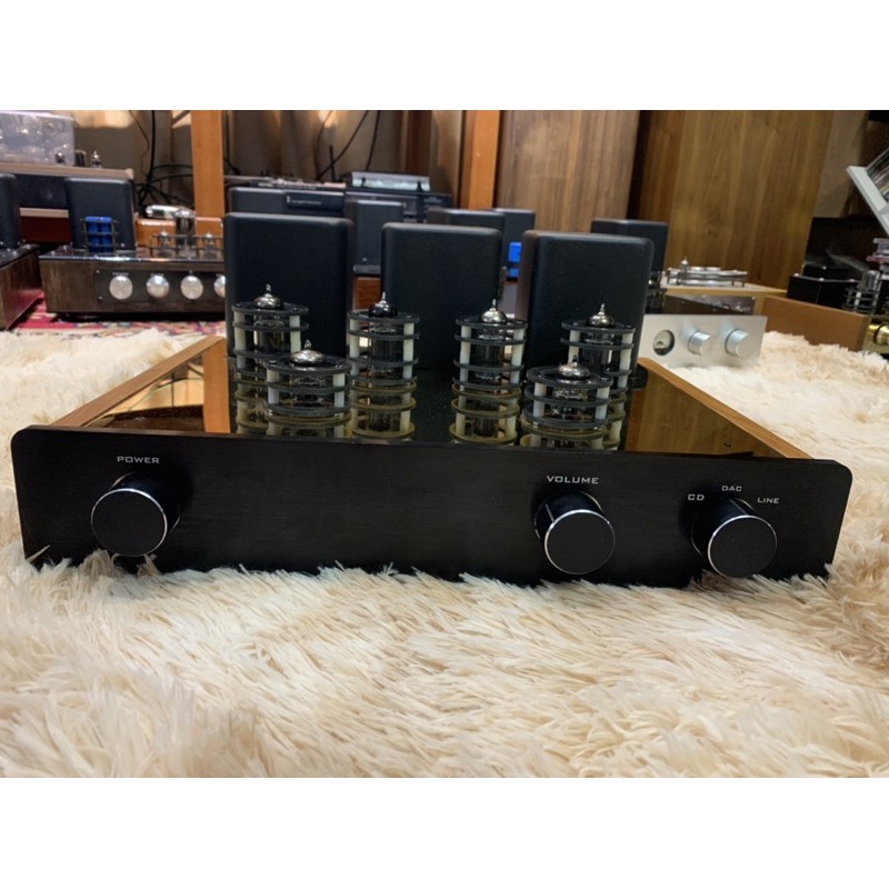 Amply đèn EL84PP bóng châu âu