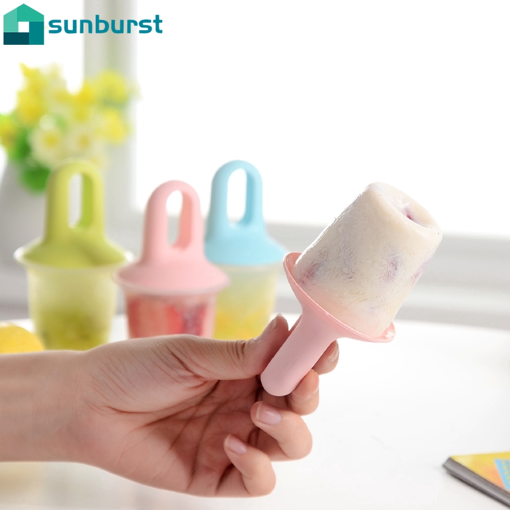 Khuôn Làm Kem Que Bằng Silicone Mini