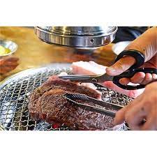 Kéo Cắt Thức Ăn/Kéo Cắt Thịt Nướng Cán Đen Quai Lệch Z6