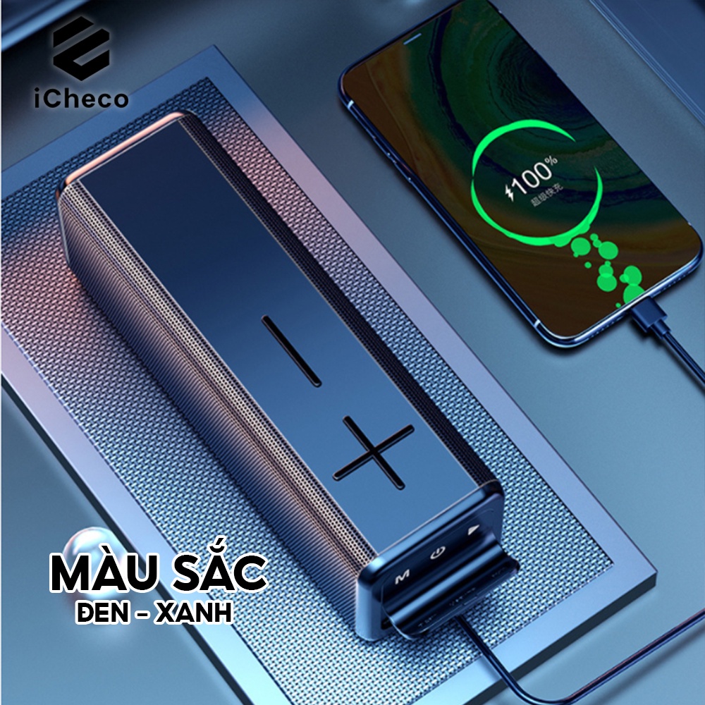 Loa bluetooth mini cầm tay ICHECO MC V13 không dây di động siêu trầm âm thanh hifi
