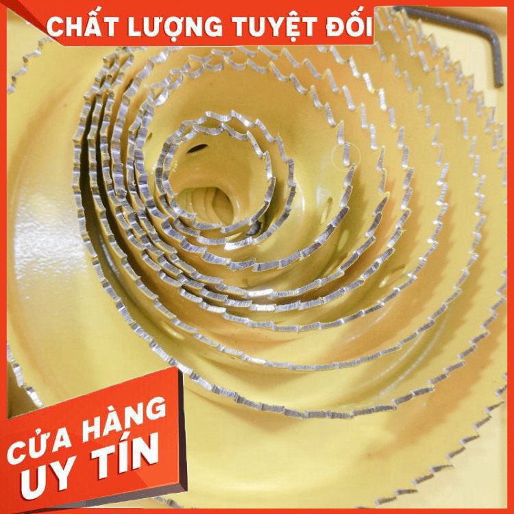 [ GIÁ RẺ NHẤT - HÀNG CHÍNH HÃNG ] MŨI KHOÉT THẠCH CAO, GỖ, NHÔM - BỘ KHOÉT LỖ TRÒN ĐA NĂNG 16 PCS