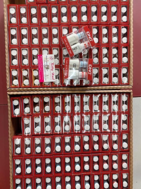 Combo Liên kết Base top DND chính hãng không chùi chai 15ml