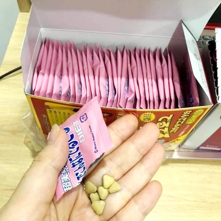 Viên uống giảm cân 12kg Minami Nhật Bản 75 gói