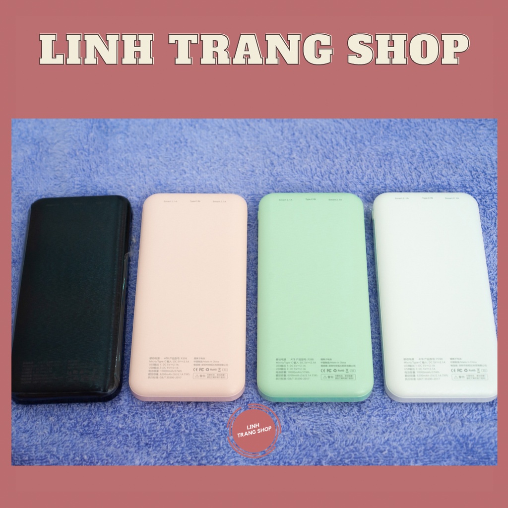 Sạc Dự Phòng Tích Hợp Màn Hình Led Dung Lượng 10000mAh