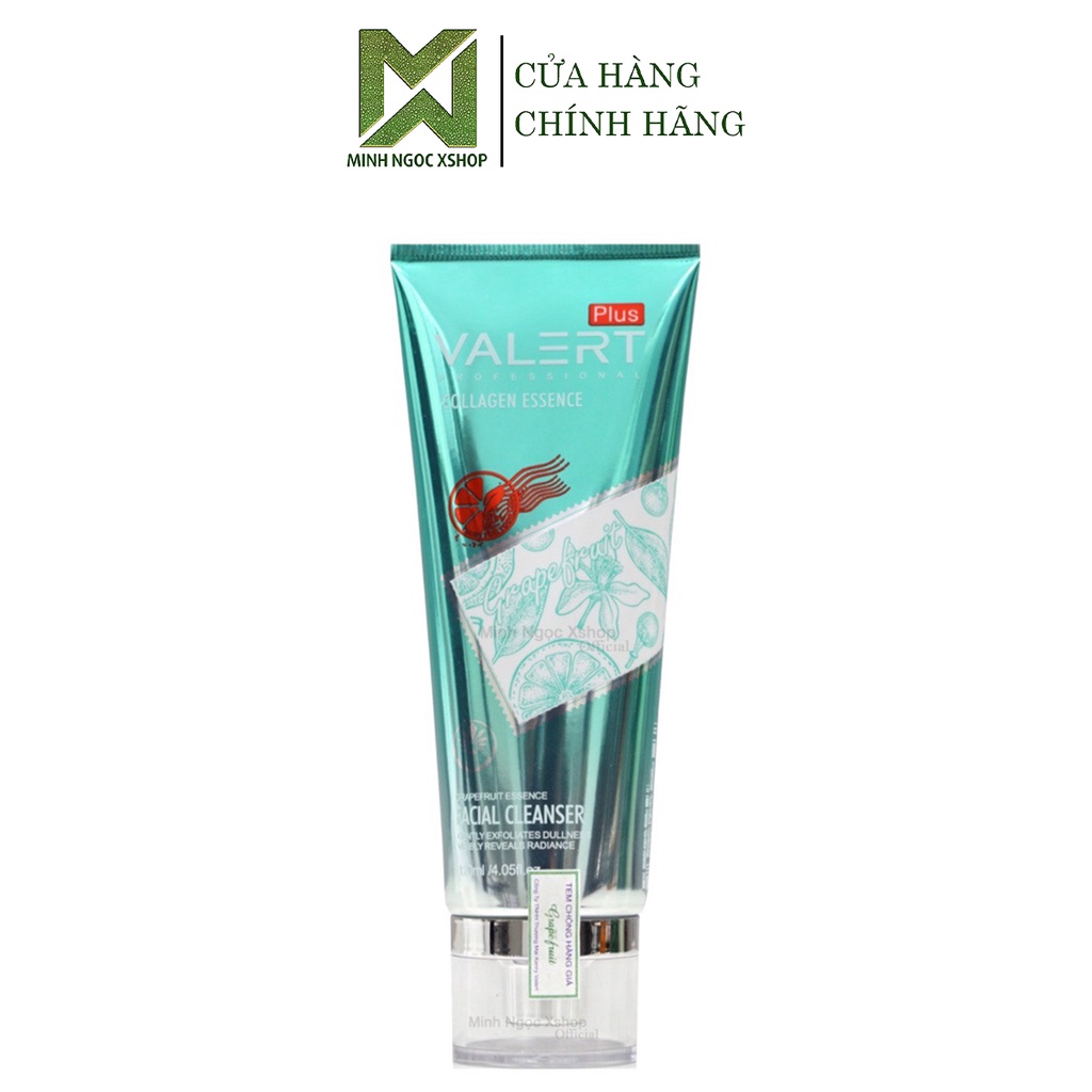 Cặp dầu gội, xả bưởi VALERT GRAPEFRUIT 850ml chống rụng kích thích mọc tóc tặng kèm sữa rửa mặt 120ml