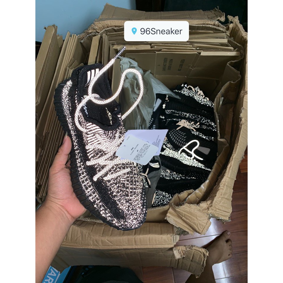 Giày  Yeezy Boost 350 V2 Static Full Black I.I ( Full Pk )