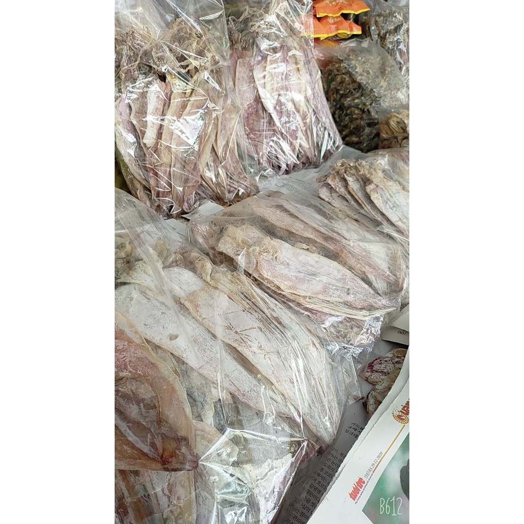 1KG ( 6 -7 con) KHÔ MỰC LOẠI THƯỢNG HẠNG SIZE LỚN