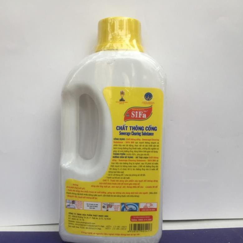 Dung Dịch Thông Cống Cầu Sifa Tiện Dụng 700ml – chất chống tắc nghẽn thông cống cực nhanh