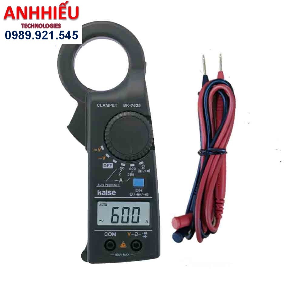 Kaise SK-7625 Ampe kìm đo dòng điện AC 600A Kaise SK 7625