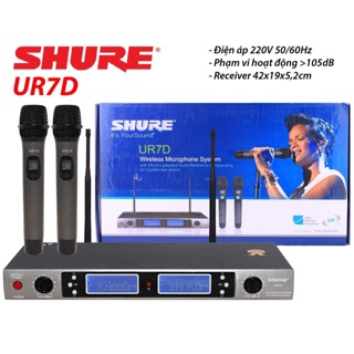 Micro Không dây Shure UR7D