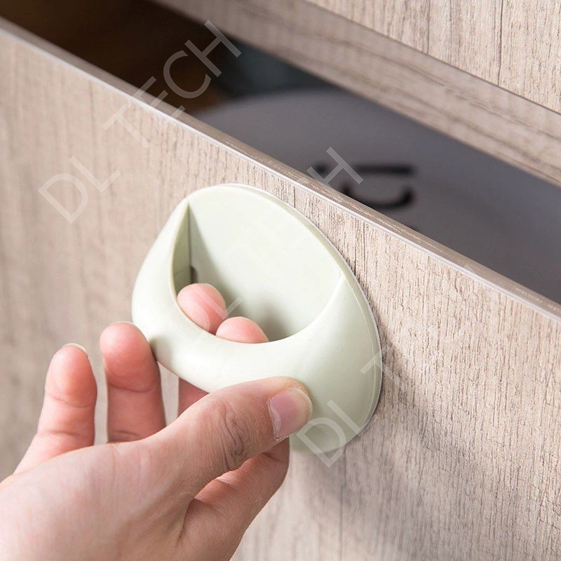Tay Cầm Nắm Cửa Hình Tròn Dán Tường Thay Thế Ngăn kéo Cửa Phòng Cửa Tủ mã TNC DL TECH