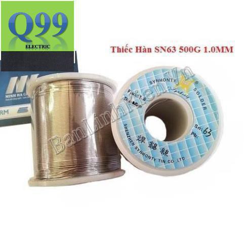 [Siêu Rẻ] Thiếc Hàn SN63 500G 1.0MM zin