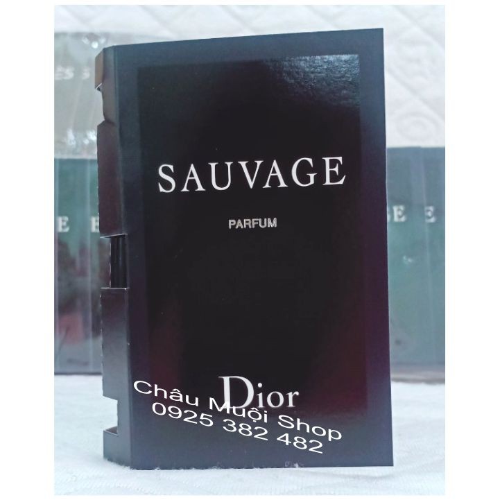 Mẫu Thử Nước Hoa Dior Sauvage For Men -1ml- Parfum
