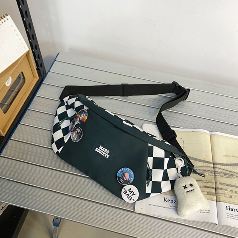 Túi đeo trước ngực/đeo hông IELGY phong cách thời trang Nhật Bản cá tính dành cho nữ