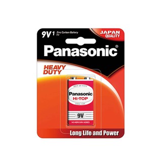 Pin 9V Panasonic Hi-Top Carbon vỉ 1 viên