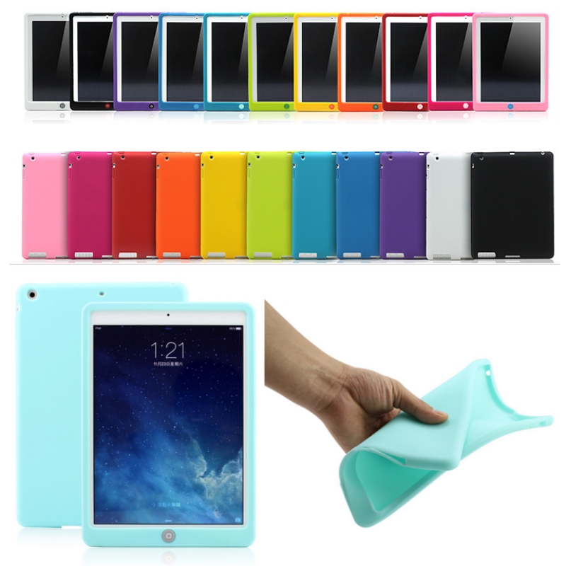 Ốp điện thoại silicone dành cho Apple ipad mini 1 2 3 4 5 air 1 air 2 ipad 9.7 2017 2018 pro 9.7