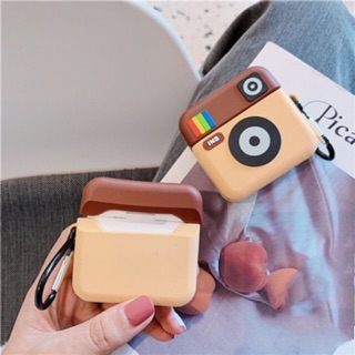 🌟Tặng kèm móc treo - Case Airpod 1 2 3 Pro🌟Vỏ bao AirPods silicon đựng tai nghe không dây Instagram i12 , i13, i18...