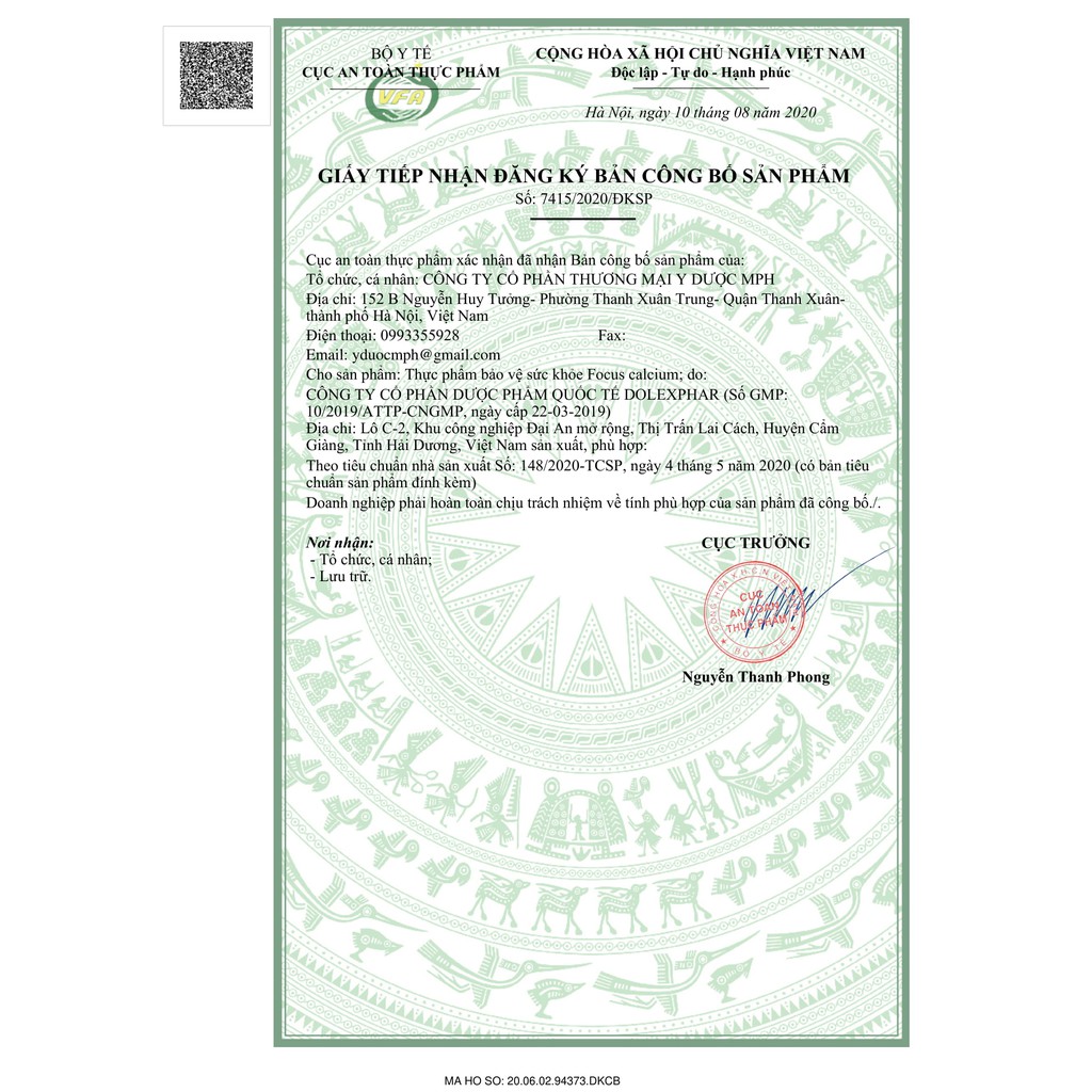 Canxi cho trẻ Focus Calcium - Canxi cho bé dạng nước bổ sung canxi từ tảo biển, vitamin D3 giúp hấp thu canxi dễ dàng | Thế Giới Skin Care