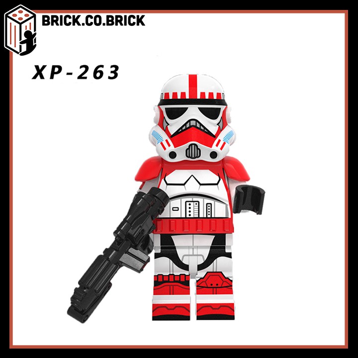 Đội Quân Lính Stormtroopers của Darth Vader kèm Kiếm Laser Đồ chơi Lắp ráp Star Wars KT1034