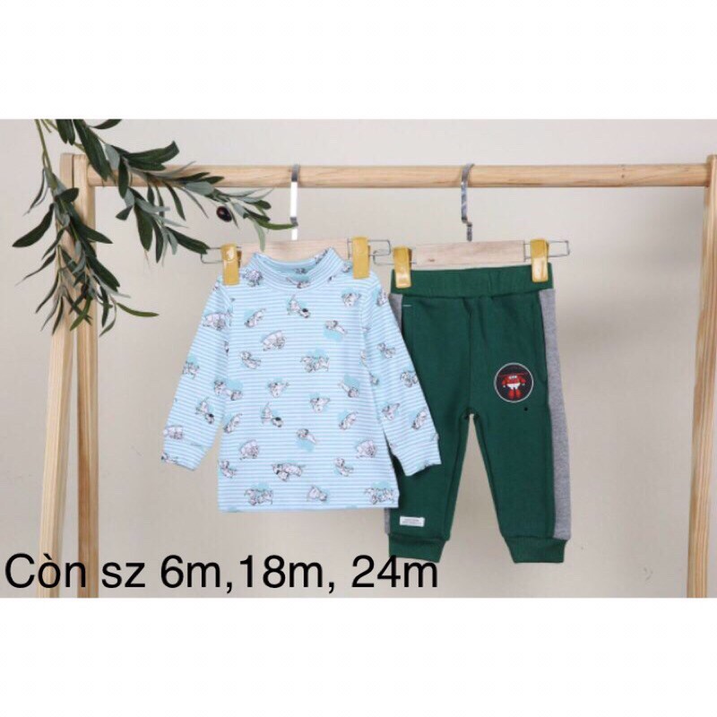 ẢNH THẬT - Bộ cổ 3 phân Momma cho bé trai và gái freeship xtra  -  FREESHIP XTRA